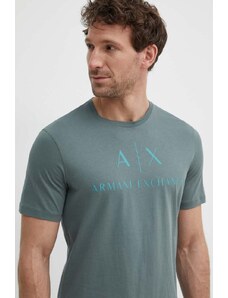 Armani Exchange t-shirt uomo colore grigio