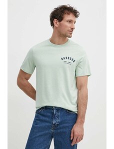 Barbour t-shirt in cotone uomo colore verde