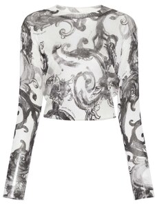 Versace Jeans Couture Top Watercolour Couture