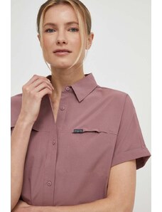 Columbia camicia Boundless Trek donna colore rosa 2073031