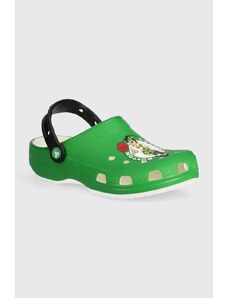Crocs ciabatte slide Nba Boston Celtics Classic Clog donna colore verde 209442