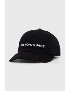The North Face berretto da baseball colore nero con applicazione