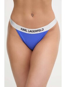 Karl Lagerfeld slip da bikini colore blu navy
