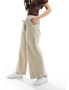ASOS DESIGN - Pantaloni culotte color pietra-Neutro