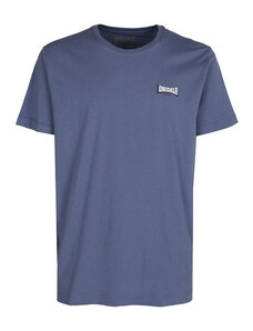 Lonsdale T-shirt Girocollo Da Uomo In Cotone Manica Corta Blu Taglia Xl