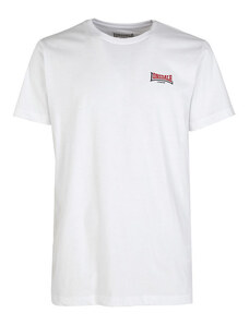 Lonsdale T-shirt Girocollo Da Uomo In Cotone Manica Corta Bianco Taglia M