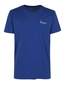 Lonsdale T-shirt Girocollo Da Uomo In Cotone Manica Corta Blu Taglia L