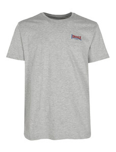 Lonsdale T-shirt Girocollo Da Uomo In Cotone Manica Corta Grigio Taglia Xxl