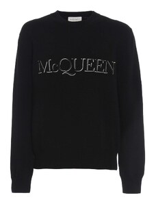 Alexander McQueen Cotton Logo Sweaters