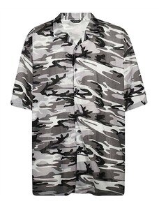 Balenciaga Camouflage Print Shirt