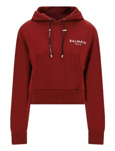 Balmain Cotton Hooded Sweatshirt