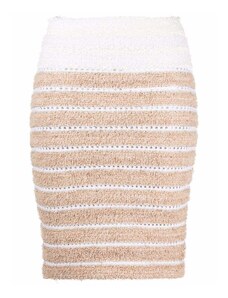 Balmain Striped Skirt