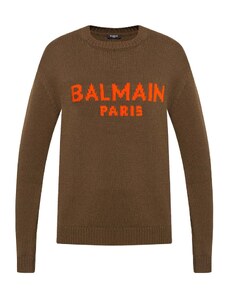 Balmain Wool Logo Sweater