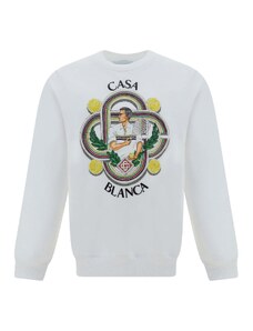 Casablanca Cotton Logo Sweatshirt