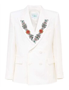 Casablanca Double-Breasted Wool Jacket