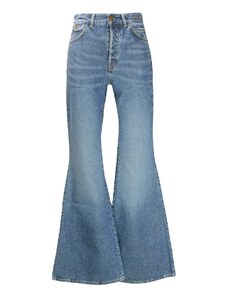 Chloe' Wide Leg Denim Jeans