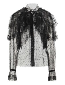 Dolce & Gabbana Lace Ruffled Shirt