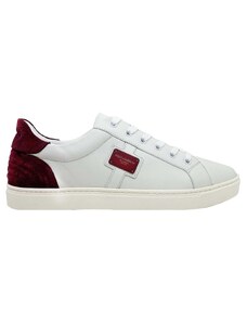 Dolce & Gabbana Logo Leather Sneakers