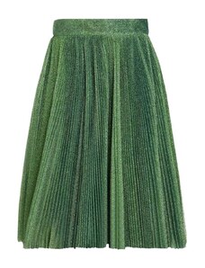 Dolce & Gabbana Metallic Pleated Skirt