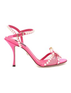 Dolce & Gabbana Pearl-Embellished Sandals