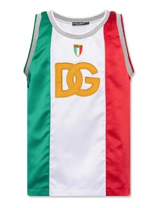 Dolce & Gabbana Satin Tank T-shirt