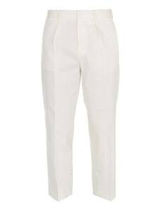 Gcds Cropped Cotton Trousers