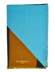 Givenchy Geometric Flag Design Scarf