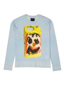Givenchy Wool And Silk Printed Sweater