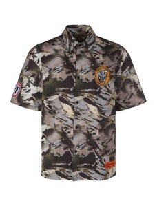 Heron Preston Camouflage Popline Shirt