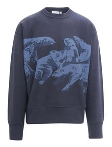 Kenzo Polar Bear-Print Cotton Sweatshirt