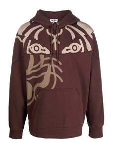 Kenzo Tiger-Print Pullover Hoodie Sweatshirt