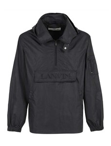 Lanvin Logo Hooded Windbreaker