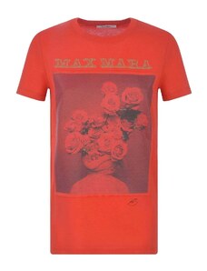 Max Mara Cotton Printed T-Shirt