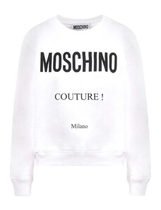 Moschino Couture Cotton Logo Sweatshirt