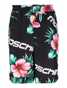 MOSCHINO COUTURE Moschino Floral Print Silk Shorts