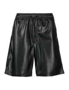 Nanushka Faux Leather Shorts