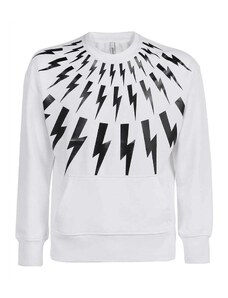 Neil Barrett Lightning Print Sweatshirt