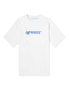 Off-White Cotton Logo T-shirt Dress