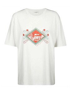 Saint Laurent Cotton Logo T-Shirt
