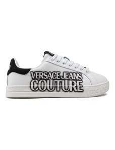 Versace Jeans Couture Leather Logo Sneakers
