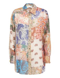 Zimmermann Devi Oversize Silk Shirt