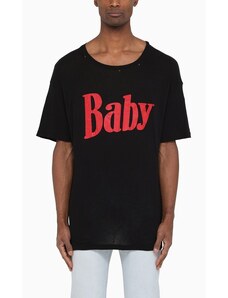 ERL T-shirt girocollo Baby nera
