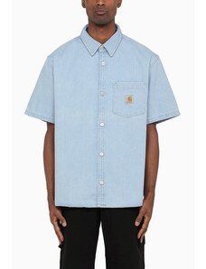 Carhartt WIP S/S Ody Shirt in denim blu