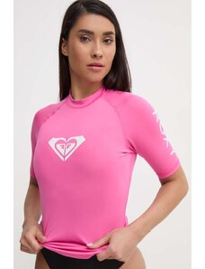Roxy t-shirt da bagno Whole Hearted colore rosa ERJZT05691