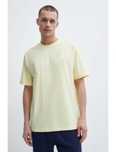 Fila t-shirt in cotone Loum uomo colore giallo FAM0676