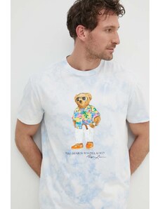 Polo Ralph Lauren t-shirt in cotone uomo colore blu 710934699
