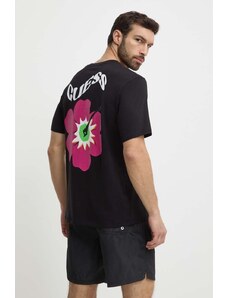 Guess t-shirt in cotone FLOWER uomo colore nero F4GI01 I3Z11