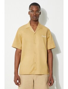 Carhartt WIP camicia S/S Delray Shirt uomo colore beige I031465.25TXX