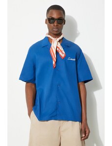 Carhartt WIP camicia S/S Delray Shirt uomo colore nero I031465.25SXX