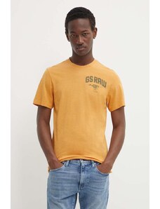 G-Star Raw t-shirt in cotone uomo colore marrone